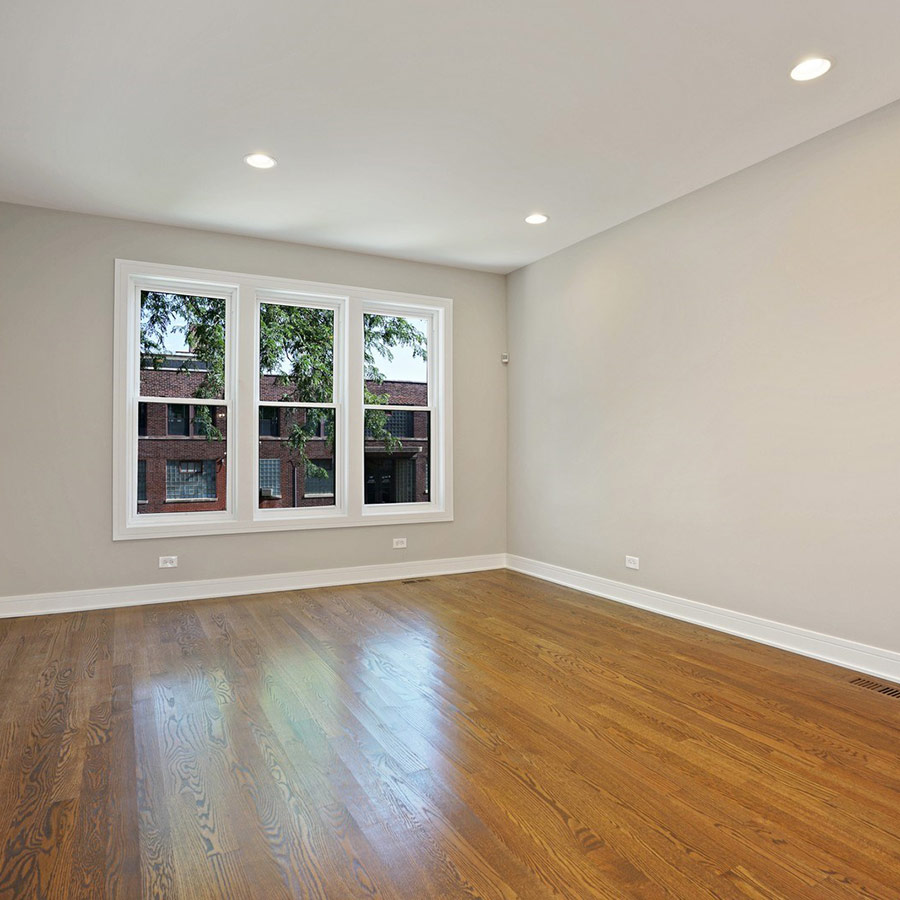 Image of clean, vacant room in house.